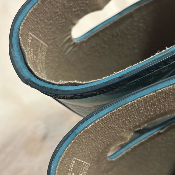 Bogs Toddler Rain Boots | Teal Shark Adventure Boots | Toddler 10 Tall Rain Boot - Picture 5 of 11